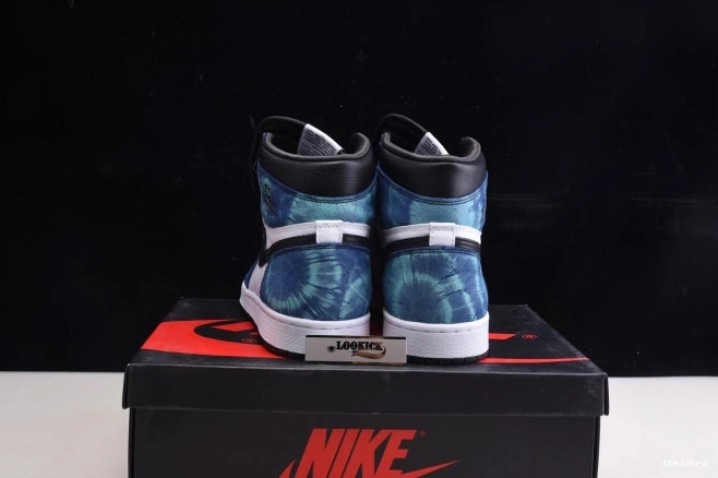 Rep TBkick Air 1 Jordan OG Tie-Dye CD0461-100 High 0812